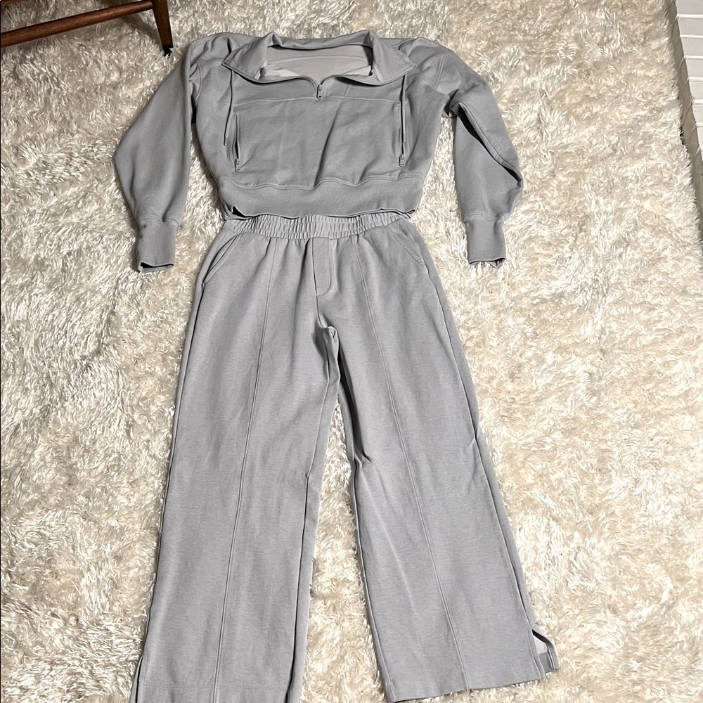 Old Navy Heather Gray Women's Jumpsuit